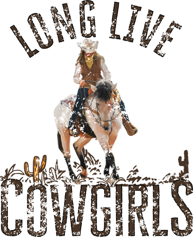 Cowgirls Long Live Wild West Cool Girl Country Girl Hat