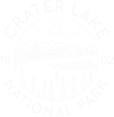 Crater Lake National Park Cool White Line Art Outdoor Women's Sweatshirt