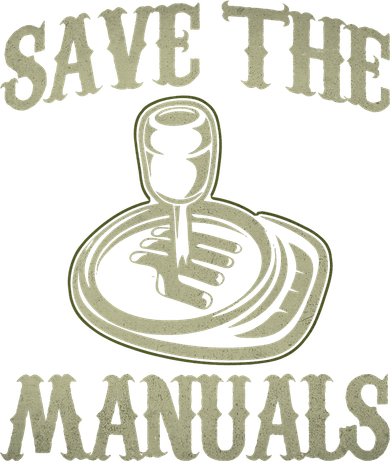 Car Lover Save The Manuals Stick Shift Kids T-Shirt