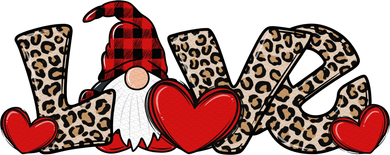 Cute Love Valentines Day Gnome Women's T-Shirt