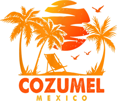 COZUMEL Mexico Beach Vacation Spring Break Honeymoon Vintage Magnet
