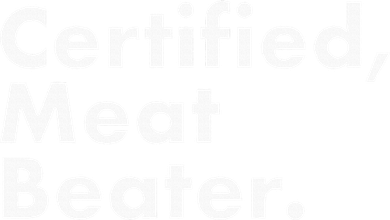 Certified Meat Beater Funny And Cool Hooded Wearable Blanket