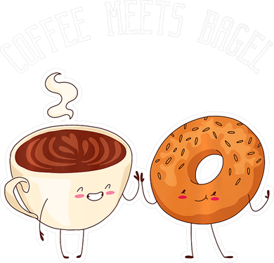 Coffee Meets Bagel Bagels Bucket Hat