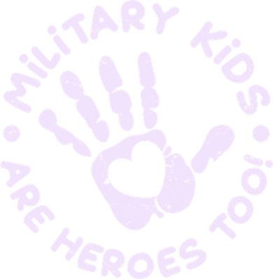 Cute Military Children Are Heroes Too Kids Hoodie