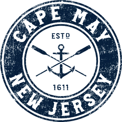 Cape May New Jersey Nj Vintage Boat Anchor & Oars Kids Hoodie