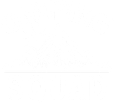 Vintage Camping Squad Wilderness Santa Hat