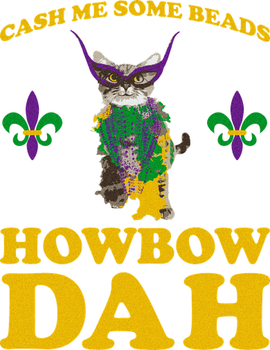 Cash Me Some Beads Howbow Dah Mardi Gras Coffee Mug