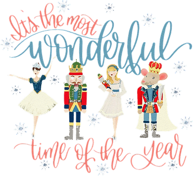 Christmas Nutcracker Ballet Ballerina Funny Xmas Holiday Toddler Long Sleeve