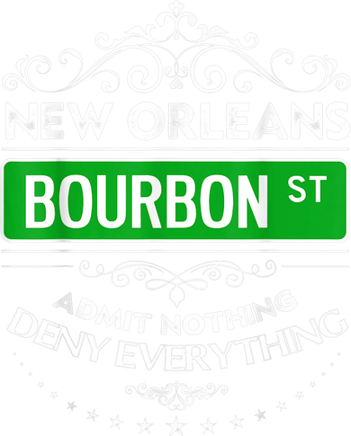 Classy New Orleans Bourbon Street Cool Fun NOLA Mardi Gras Kids T-Shirt