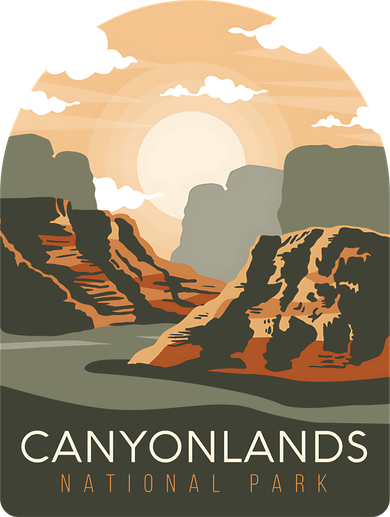 Canyonlands National Park Utah Zion Bryce Canyon Arches USA Doggie Tank