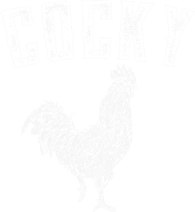 Cocky Rooster Toddler Long Sleeve