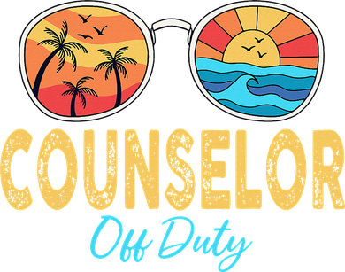 Counselor Off Duty Happy Last Day Of School Summer Kids T-Shirt