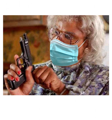 Cough One More Damn Time Long Sleeve Shirt