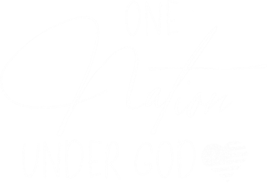 Cute One Nation Under God Usa Script Gift Women's Dry Zone Grid Polo