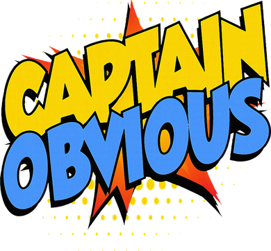 Captain Obvious Sarcastic Funny Superhero Easy Costume Toddler Hoodie