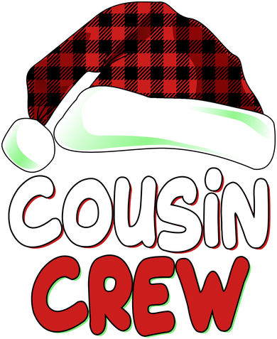 Funny Christmas Cousin Crew Matching Family Shirts Bucket Hat