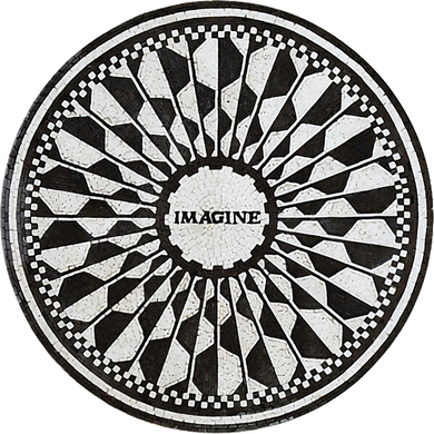 Central Park Imagine Music Theme Kids Hoodie