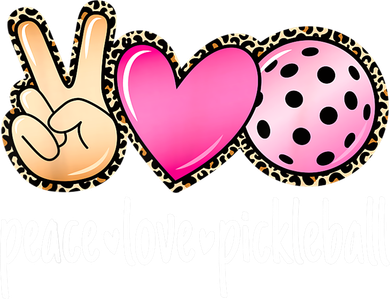 Cute Pickleballpeace Love Pickleball Lover Leopard Print Best Gift Coaster