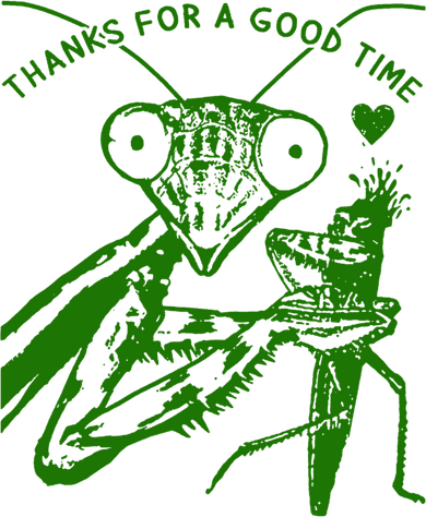 Cute Praying Mantis Love Funny Praying Mantis Women's Tank Top