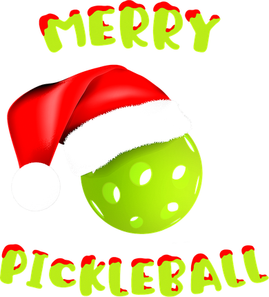 Christmas Pickleball Santa Hat Pickleball Player Winter Dink Women's Hoodie