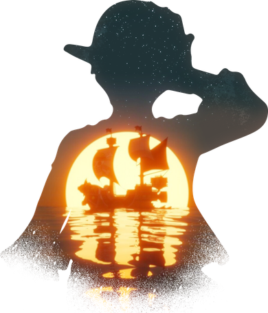 Cool Pirate Sunset Sunrise Beanie