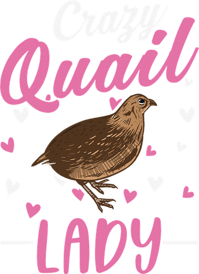 Crazy Quail lady Quail 11oz C Handle Ceramic Mug