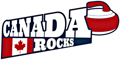 Canada Rocks Curling Stone Curler Canadian Flag Curling Funny Gift Kids T-Shirt