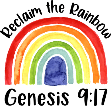 Christian Reclaim The Rainbow Jesus Lover Proverb Tee Women's Long Sleeve Shirt