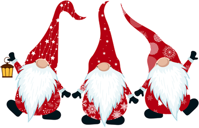 Funny Cute Christmas Gnomes Toddler T-Shirt