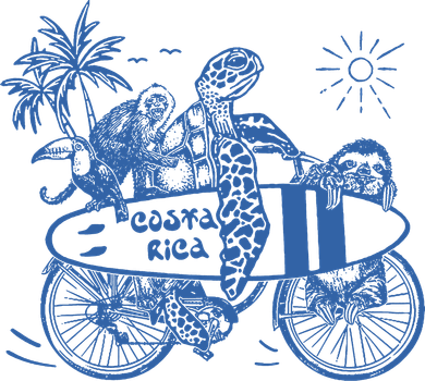Costa Rica Vintage Tote Bag
