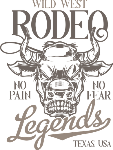 Cowboy Rodeo Wild West Texas Toddler T-Shirt