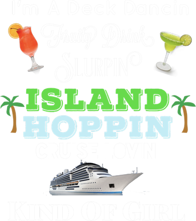 Cruise Ship Accessories Island Hoppin Cruise Boat Gift Toddler Long Sleeve