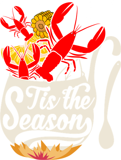 Crawfish Season Boil Funny Crayfish Eating Lobster Gift Kids T-Shirt