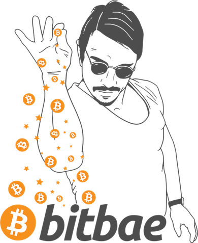 Crypto Salt Bae Bitcoin Coaster