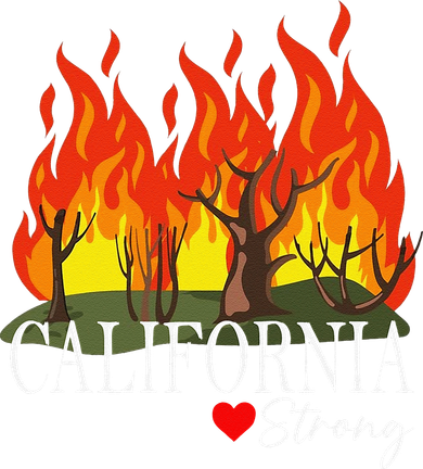 California Strong California Fire Gift Women's Long Sleeve Shirt