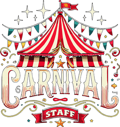 Carnival Staff Circus Matching Kids T-Shirt