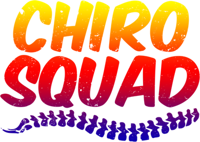 Chiro Squad Chiropractic Funny Chiropractor Novelty Humor Gift Coaster