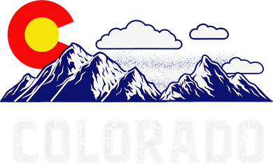 Colorado State Denver Map Flag CO Souvenir Mountain Baby Bodysuit