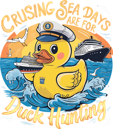 Cruising Sea Days Are For Duck Hunting Cool Cruise Trip Toddler Hoodie