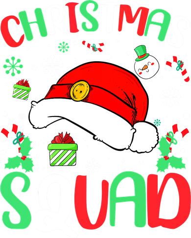 Christmas Squad Family Group Matching Christmas Pajama Party Women's T-Shirt