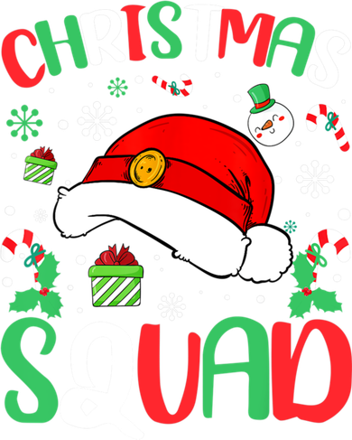Christmas Squad Family Group Matching Christmas Pajama Party Women's T-Shirt
