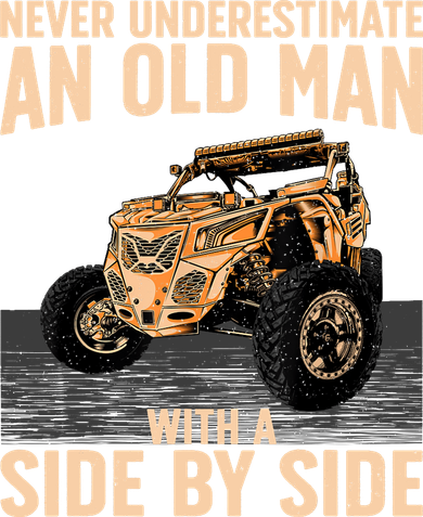 Cool SXS For Grandpa Dad Offroad UTV ATV SideBySide Women's Hoodie