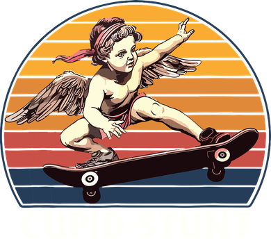 Cupid Stunt Funny Sarcastic Offensive Humor Embarrassing Women's Long Sleeve Shirt