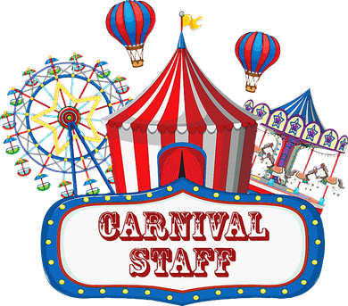 Carnival Staff For Circus Event Staff & Ringmaster Lover Doggie Tank