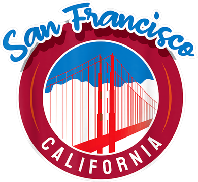 California San Francisco City Gift Bridge Souvenir SF Beanie