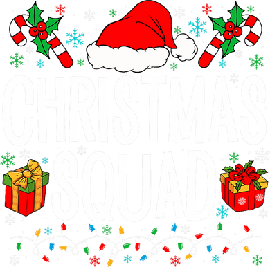Christmas Squad Family Group Matching Christmas Pajama Party Women's T-Shirt