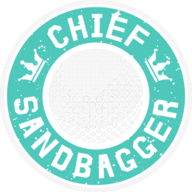 Chief Sandbagger Gag Funny Golf Team Gift Mousepad