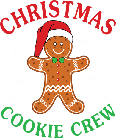 Christmas Santa Hat Gingerbread Cookie Crew Baking Team Great Gift Kids Hoodie