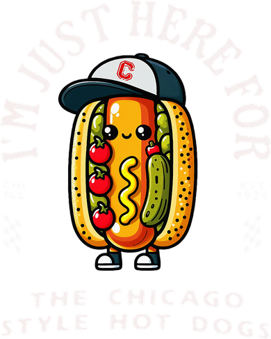 Chicago Style Hot Dog Lover Chicago Foodie Bucket Hat