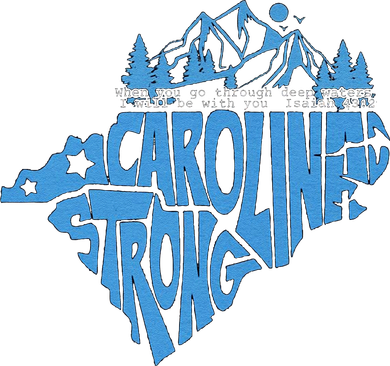 Carolina Strong Hurricane Relief Western Nc Tote Bag